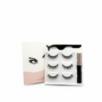 كحل + 3 رموش صناعية – لمظھر عيون ساحر