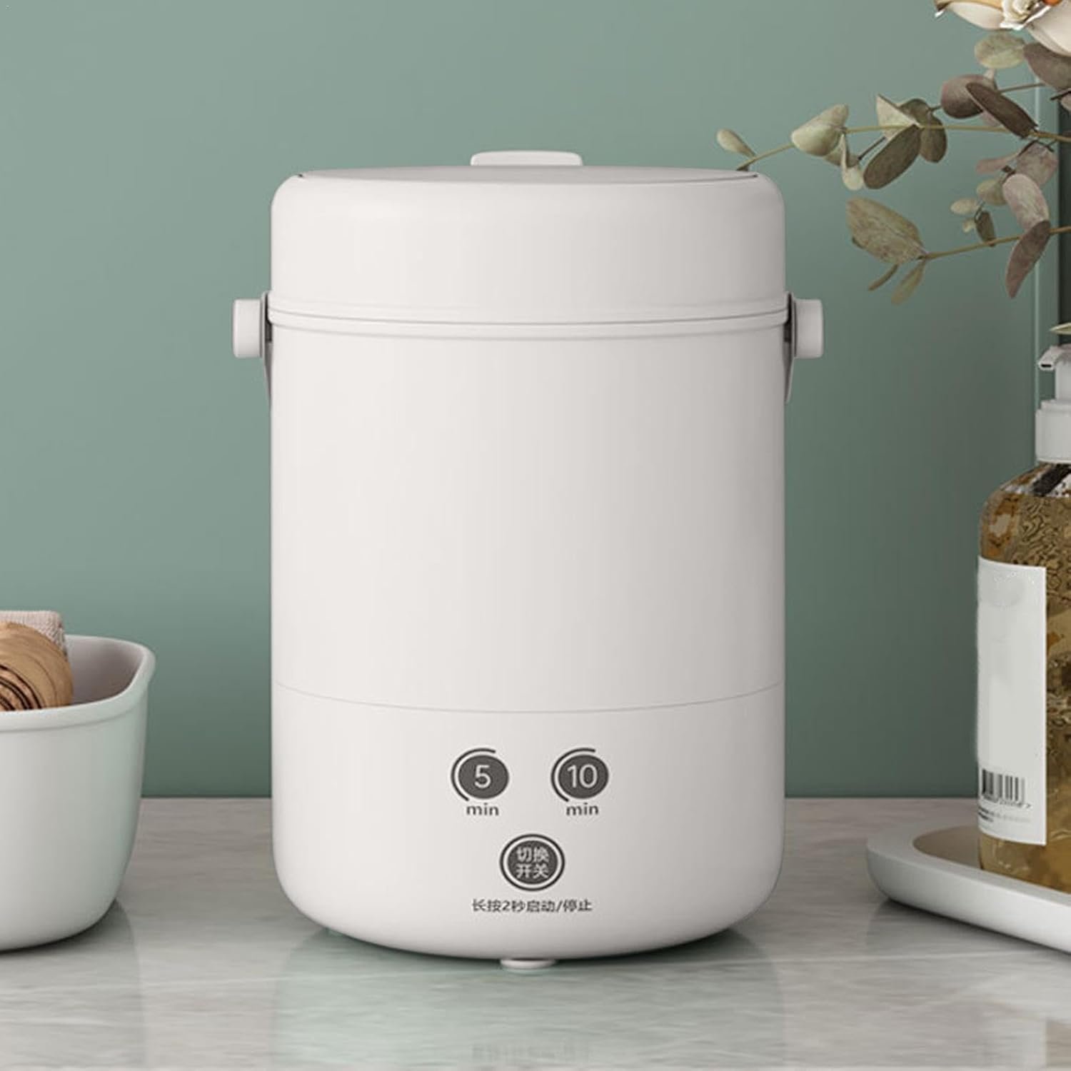 618m0pVjGGL._AC_SL1500 غسالة كهربائية صغيرة الحجم ، لغسل الجوارب الملابس الداخلية ، سهل الاستخدام وسريع ، 5 لتر ، شاحن - Image 1