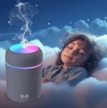 مرطب هواء LED مع عطر - تصميم أنيق لتعطير وترطيب الجو