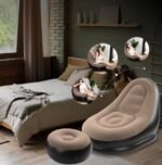 أريكة هوائية قابلة للنفخ - مريحة للاستخدام الداخلي والخارجي