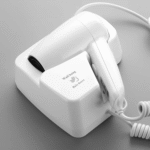 مجفف شعر جداري للاستخدام المنزلي - بقوة هواء عالية لتجفيف سريع وفعّال، تصميم عملي وأنيق يناسب جميع الحمامات، يوفر لك تجربة تصفيف مثالية - Image 4