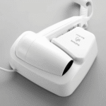 مجفف شعر جداري للاستخدام المنزلي - بقوة هواء عالية لتجفيف سريع وفعّال، تصميم عملي وأنيق يناسب جميع الحمامات، يوفر لك تجربة تصفيف مثالية - Image 5