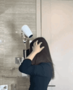 مجفف شعر جداري للاستخدام المنزلي - بقوة هواء عالية لتجفيف سريع وفعّال، تصميم عملي وأنيق يناسب جميع الحمامات، يوفر لك تجربة تصفيف مثالية - Image 7